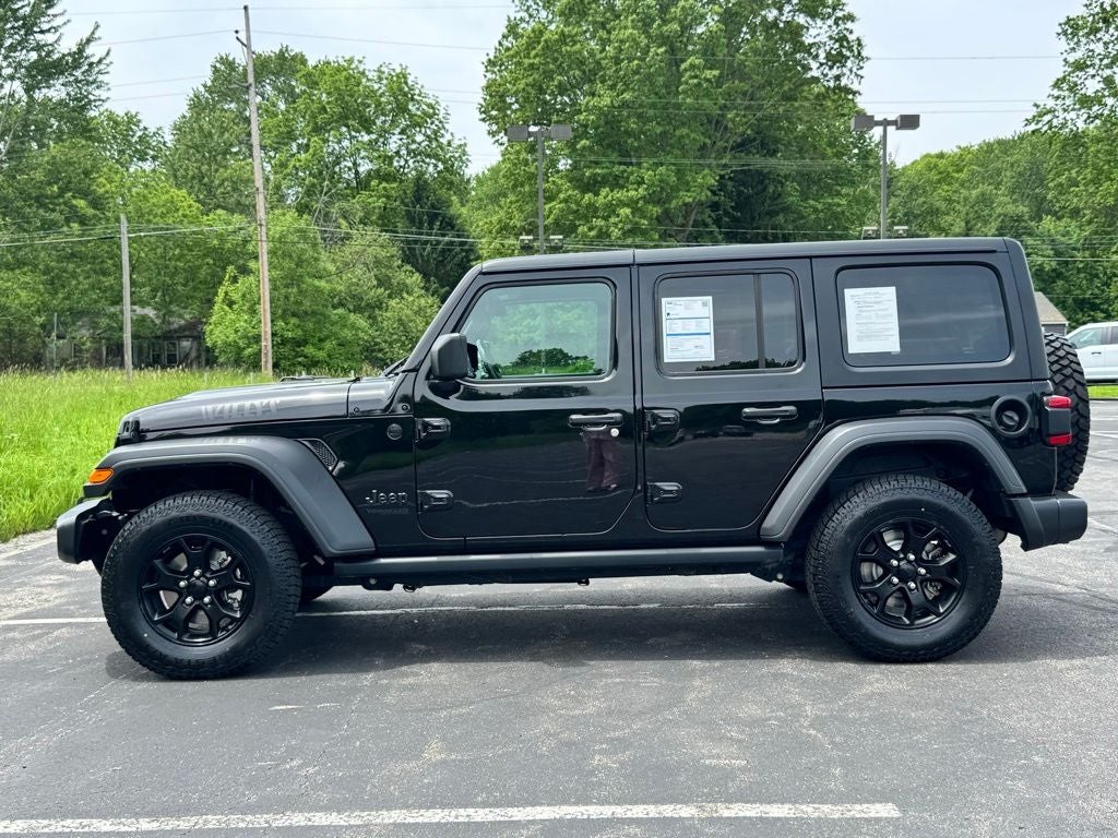 2021 Jeep Wrangler Unlimited Willys
