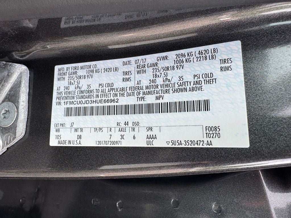 2017 Ford Escape Titanium