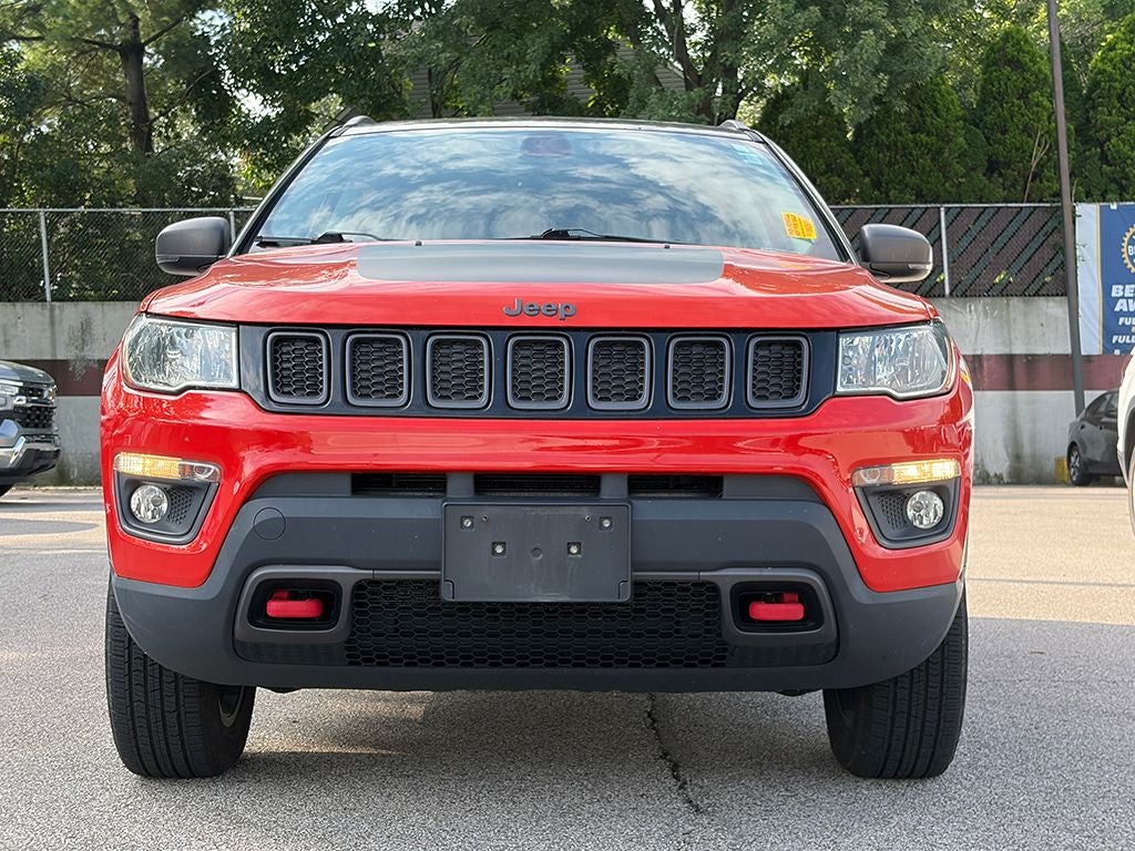 Used 2018 Jeep Compass Trailhawk with VIN 3C4NJDDB5JT346040 for sale in Parma, OH