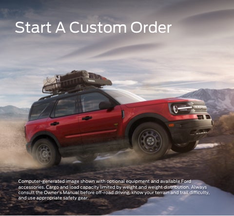 Start a custom order | Ken Ganley Ford Parma in Parma OH