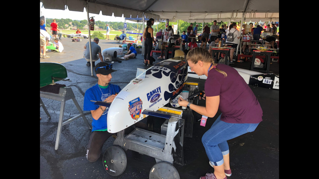 Soap Box Derby at Ken Ganley Ford Parma